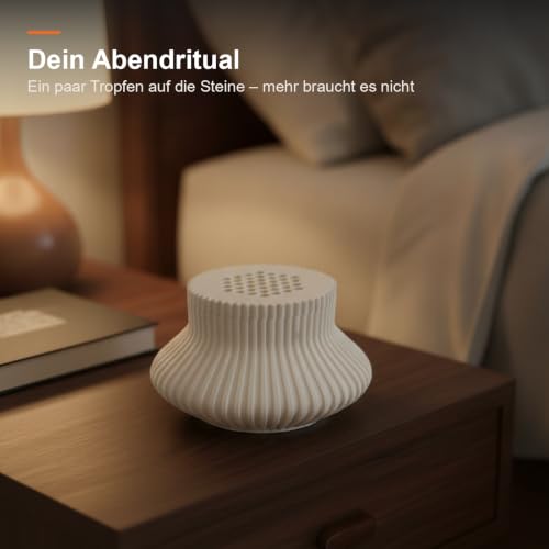 Duftstein-Diffusor mit Vulkangestein aus 3D-Druck