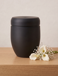 Urne Eleganz in Schwarz
